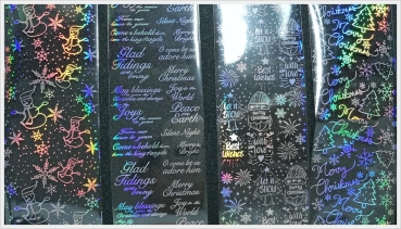 Preview: Transferfolie X-Mas Holo